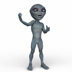 エイリアン　3DCGレンダリング