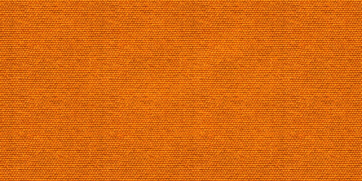 Orange nylon cloth fabric. Seamless textile background texture.