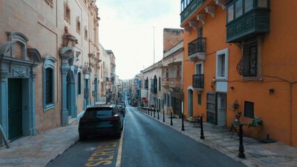 Obraz premium Valletta Old Town in Malta