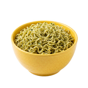 Bowl of Lamen Pasta Instant Noodles