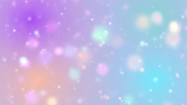 Abstract Pastel Bokeh Purely visual, decorative, background