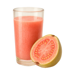 PNG Refreshing guava juice illustration.