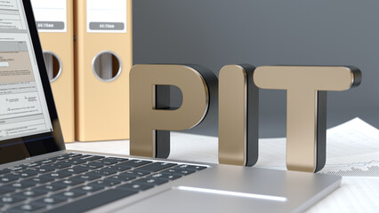 Online PIT Tax Return and Digital Accounting in Modern Office