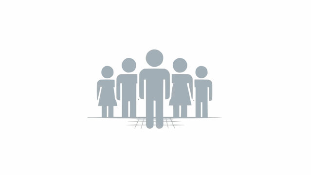 Group of people standing together.