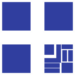 Obraz premium Flat Colored QR Code Icon for Digital Identification System