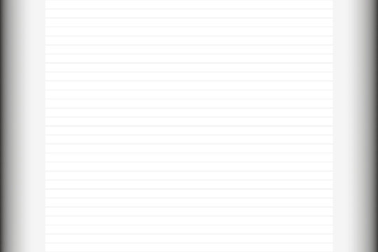 White gray lined paper. Vector, seamless texture. Pattern background similar to paper.