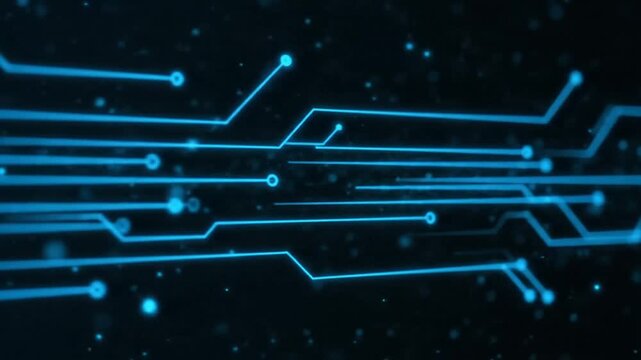 Circuit board blue light
