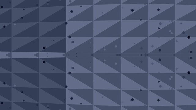 Blue gray geometric triangle mosaic pattern