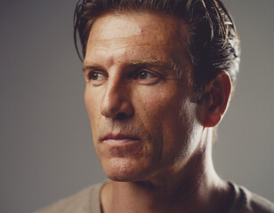 portrait of a man in his early 30s