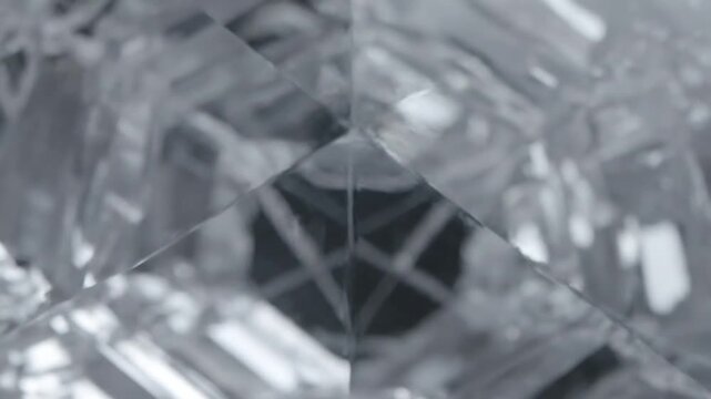 Abstract Geometric Macro Symmetry of Zero-G Crystal Lattice Structure