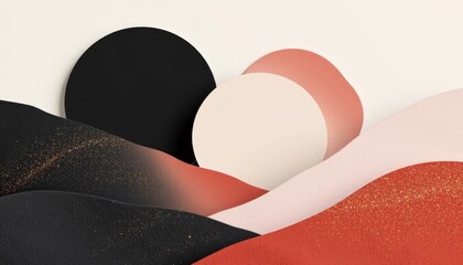 Abstract Landscape with Circles