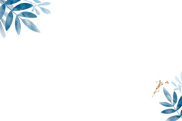 Obraz premium Leaf png border, transparent background