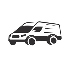 Fototapeta premium van logo icon illustration simple