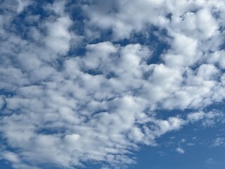 Fototapeta premium beautiful clear blue sky during the day, natural sky background
