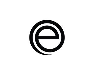 Obraz premium EO OE Logo Design