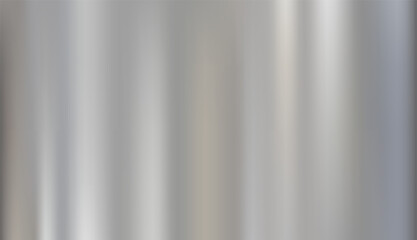 Fototapeta premium Silver gradient metallic texture background with vertical tones