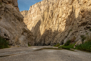 Small Pools Remain During Drought Of The Rio Grande In Big Bend