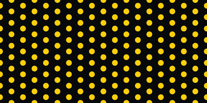 simple yellow dot pattern on dark for banner poster background.