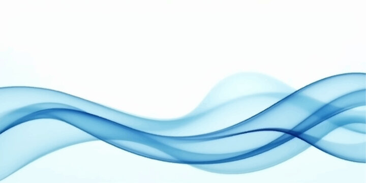 A smooth abstract blue wave design features flowing curves and digital light lines to create a dynamic motion wallpaper with a professional business backdrop concept