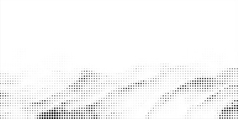Wavy halftone dots texture, abstract halftone background