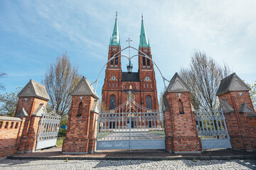 Obraz premium Basilica of St. Anthony. Rybnik, Poland