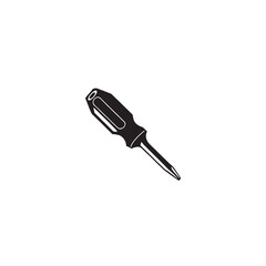 Fototapeta premium Modern Screwdriver Graphic for Technical Service and Repair