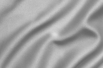 Fototapeta premium Transparent fabric texture overlay with subtle creases and gentle folds for graphic applications transparent