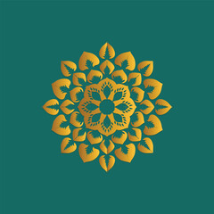 Ramadan kareem islamic calligraphy mosque silhouette mandala ornament vector design
