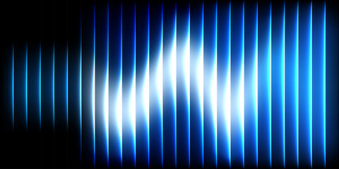 blue water gradient abstract background with glass effect and vertical noise texture