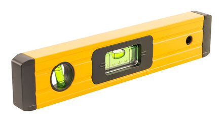 Construction Spirit Level Tool For Accurate Measurement Concept