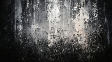 Dark Textured Wall With White Streaks And Splatters