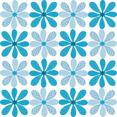 seamless floral pattern, pattern, seamless, geometric, backgrounds, textile, symbol, backdrop, decoration, wallpaper, ornament, vintage, tile, illustration, design, element, blue