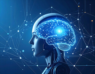 ROBOT AI HEAD AND AI BRAIN