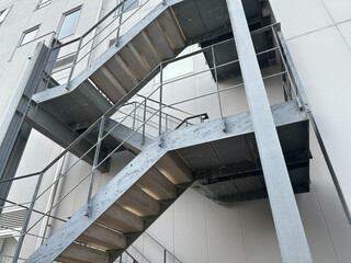 避難用の外階段