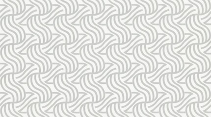 Gray Wave Geometric Pattern with Flowing Curved Lines, Symmetrical Decorative Design, Elegant Abstract Motif, Modern Wallpaper, Stylish Textile Artwork for Interior and Creative Projects