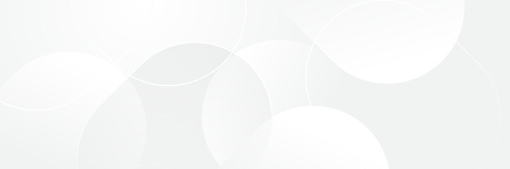 Abstract pattern white geometric banner design background.