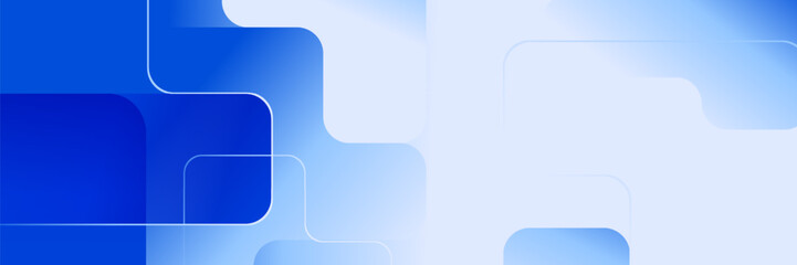 Abstract pattern blue shape gradient design background.