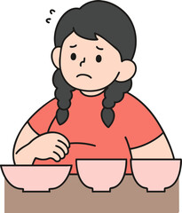 Obraz premium a illustration of a binge-watching woman