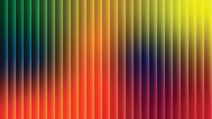 Obraz premium Vibrant rainbow gradient with vertical stripes background