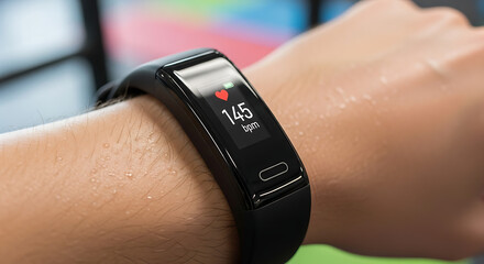 Fitness Tracker Heart Rate Monitor Workout Technology