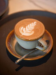 Coffee Cup with Latte Art