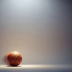 March Madness, Basketball Motion Blur Studio Shot Sports Equipment