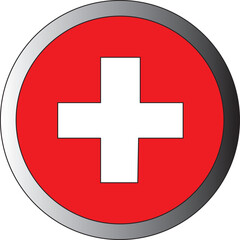 Fototapeta premium Medical icon in white color background illustration vector file 