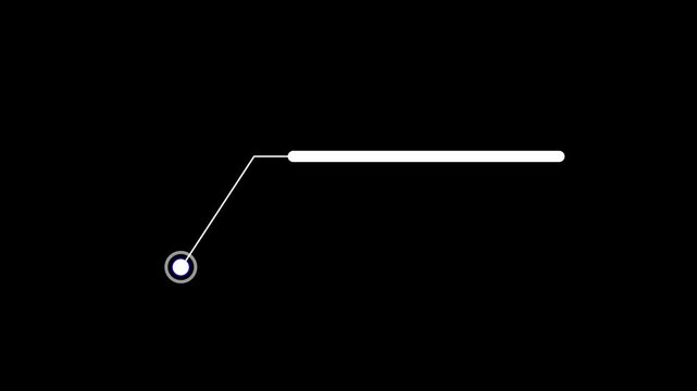 Hud callout rectangle text box animation.Simple HUD elements rectangle frame lines callout animation.callous rectangle - mov - Futuristic HUD Elements.Technology High Resolution 4k animation.