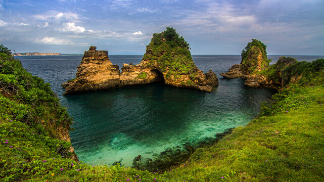 Small Bay Islan in Central Lombok