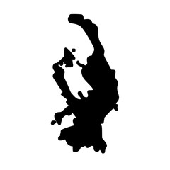 Saint Petersburg Russia city map silhouette vector illustration