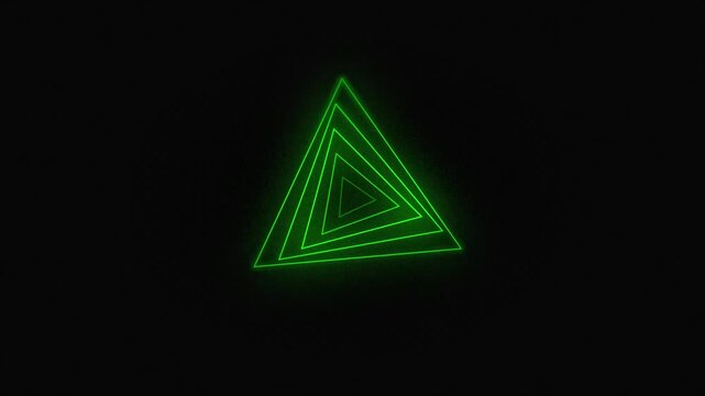 abstract triangle loop  background 