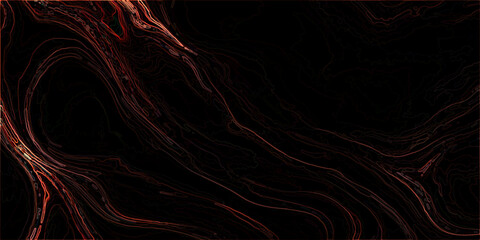 Vector Abstract swirling, fiery crimson veins upon an abyssal background, creating a mesmerizing tapestry of raw energy. Evokes notions of geological formations. Dynamic, and thought-provoking. 