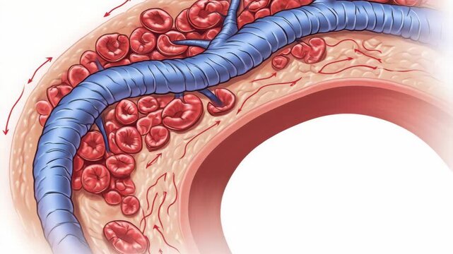 selective focus cardiovascular system flow visualization