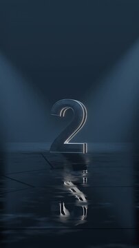 Numbers 2, Fact, Question, Answer, Topic, Point and more. Full HD. 4K